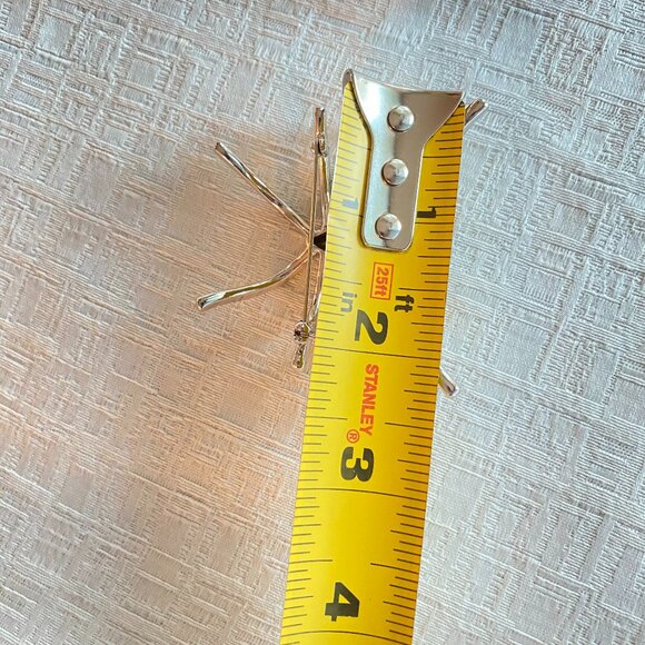 Signed Butler Rare Large Crystal Spider Brooch New - Picture 5 of 6